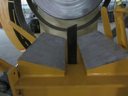Oblate 1mm hydraulisches Stahl-Uncoiler, das Automatisierung 12 Monate Garantie-stempelt